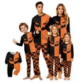 thumbnail image 1 of Family Matching Pajamas, Halloween Pajamas for Family, Halloween Matching Family Pajamas Black Orange Pumpkin Print Long Sleeve 2 Piece Pj Set Creepy Sleepwear Nightwear Loungewear Arachnid Photos, 1 of 4