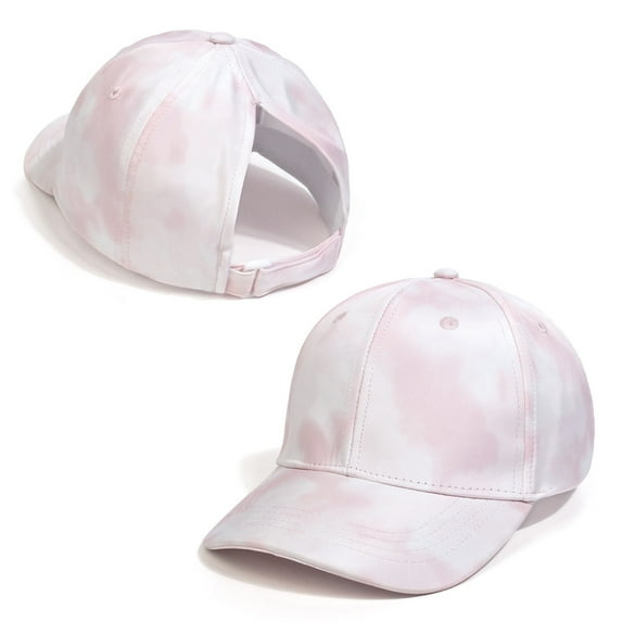 Family Matching Ponytail Baseball Hats Mother Daughter Baseball Cap Ponytail Bun Back Bundle