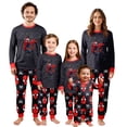thumbnail image 1 of Family Matching Sleepwear Set, Superhero Printed Long Sleeve Pajamas for Christmas Party, 1 of 4