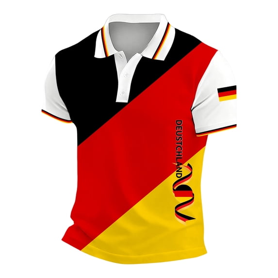 Family Matching Soccer Jersey T Shirts for Men Boys Germany Flag Printed Short Sleeve Football Fan Tops