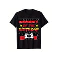 thumbnail image 1 of Family Matching T-Shirts | Mom & Dad 'Mommy of the Birthday Boy' Graphic Tees, Casual Round Neck Short Sleeve, Birthday Apparel | Playful Graphic Tee | Knitted Fabric, Birthday Shirt, 1 of 7