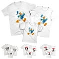 thumbnail image 1 of Family Matching Tshirts Cool Print Tops Christma Gift for Couples Youth, 1 of 1