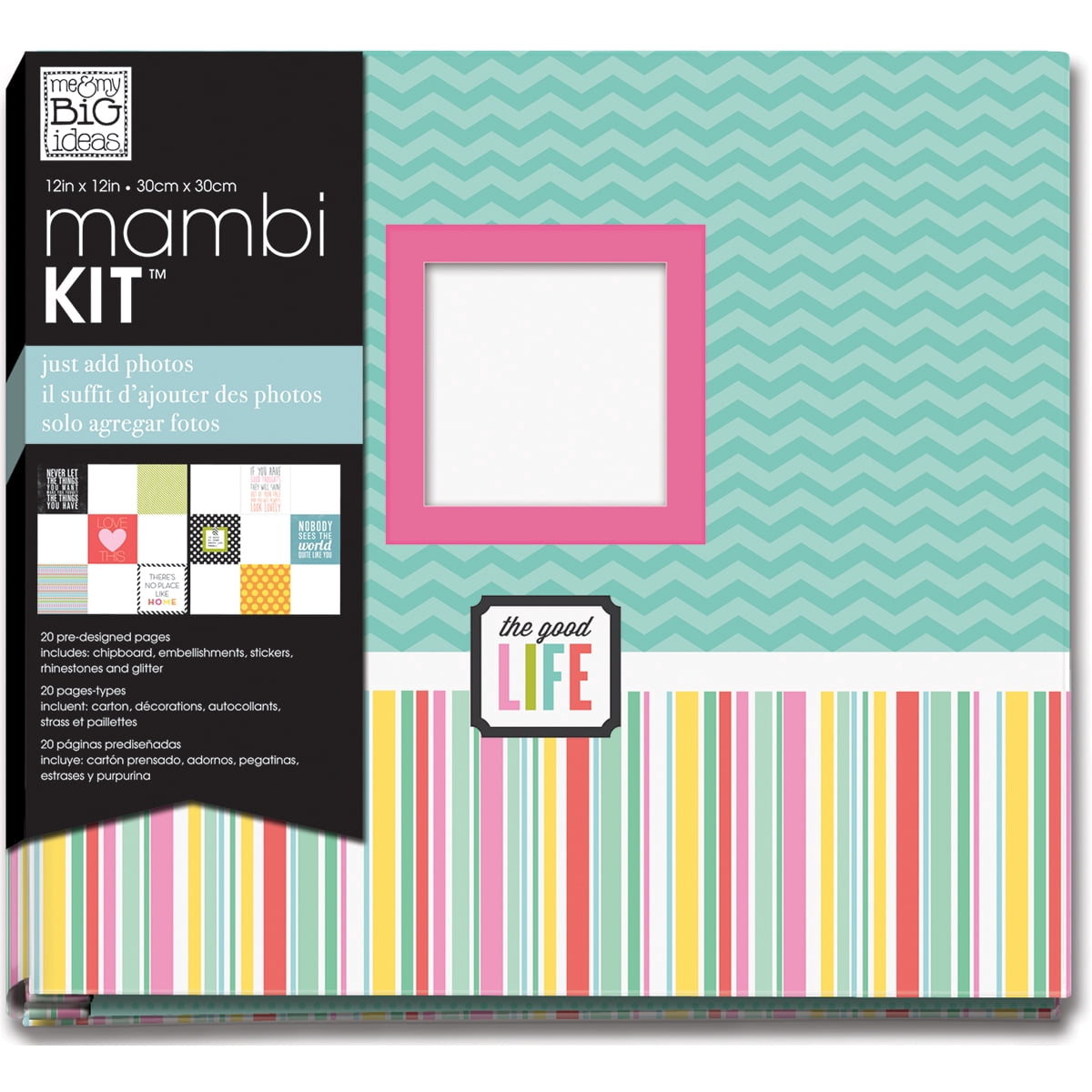Me & My Big Ideas 12X12 Inch Complete Album-Family
