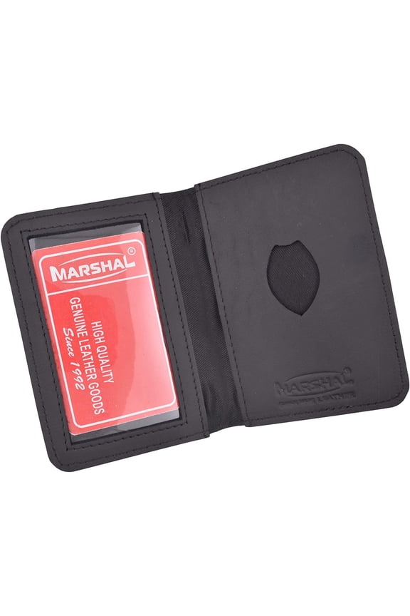 Family Member Police Mini Badge ID Card Holder Cases Bifold Wallet