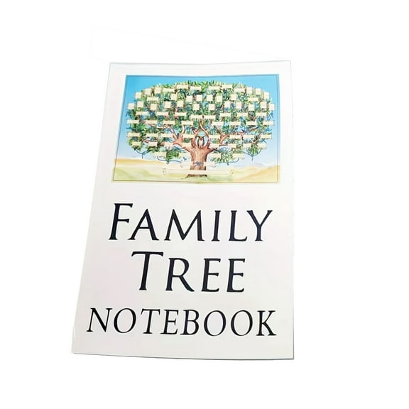 Family Memories Notebook Handwritten Genealogy Tree Journal Ancestor Record Book 64 Pages Colorful Ink Inspirational Life Stationery Gift for Weddings Anniversaries Holidays Office Keepsake