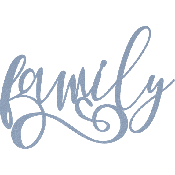 Family - Metal Wall Art