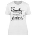 thumbnail image 1 of Family Moments Love Quote T-Shirt Women -Image by Shutterstock, Female Small, 1 of 2