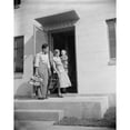 thumbnail image 1 of Family Moving Into Their New Home At Greenbelt History (18 x 24), 1 of 2