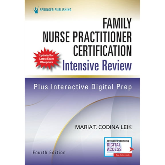 Pre-Owned Family Nurse Practitioner Certification Intensive Review, Fourth Edition (Paperback) 0826163726 9780826163721