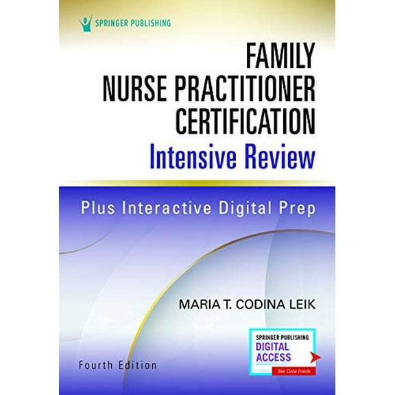 Pre-Owned Family Nurse Practitioner Certification Intensive Review, Fourth Edition (Paperback) 0826163726 9780826163721