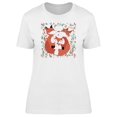 thumbnail image 1 of Family Of Happy Foxes Comic Tee Women's -Image by Shutterstock, 1 of 2