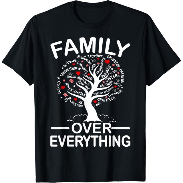 Family Over Everything Matching Family Reunion Party 2024 TShirt