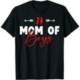 thumbnail image 1 of Family Over Everything Mom of Boys T-Shirt, 1 of 4