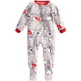 thumbnail image 1 of Family PJs Polar Bear Christmas Polyester Footed Pajamas, 1 of 3