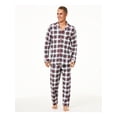 thumbnail image 1 of Family Pajamas Matching Mens Stewart Plaid Family Pajama Set Size Small, 1 of 4