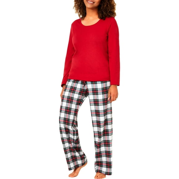 Family PJs Womens Christmas Holiday Pajama Top