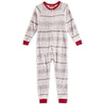 thumbnail image 1 of Family Pajamas Matching Winter Fairisle One-Piece Gray (XS: 4-5], 1 of 2