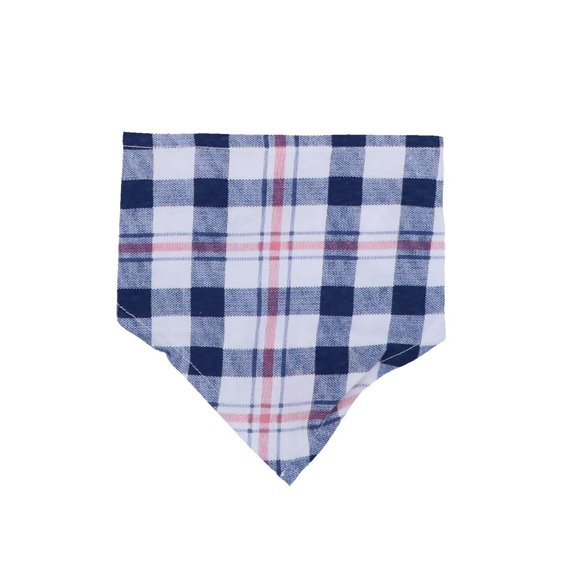 Family Pajamas Pet Bandana Matching Blue Plaid Dog Cat S/M New