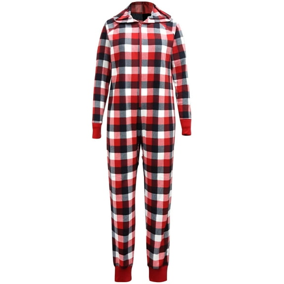 Family Pajamas Women's Buffalo Check Red Size XX-Large