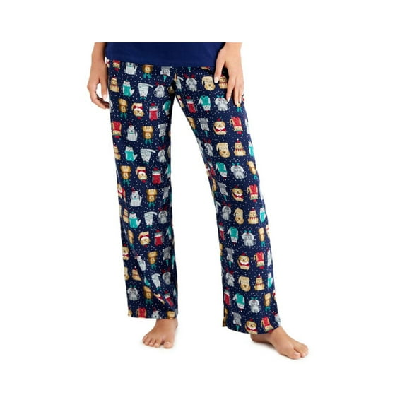 Family Pajamas Womens Bah Humbug Novelty Pajamas;Small
