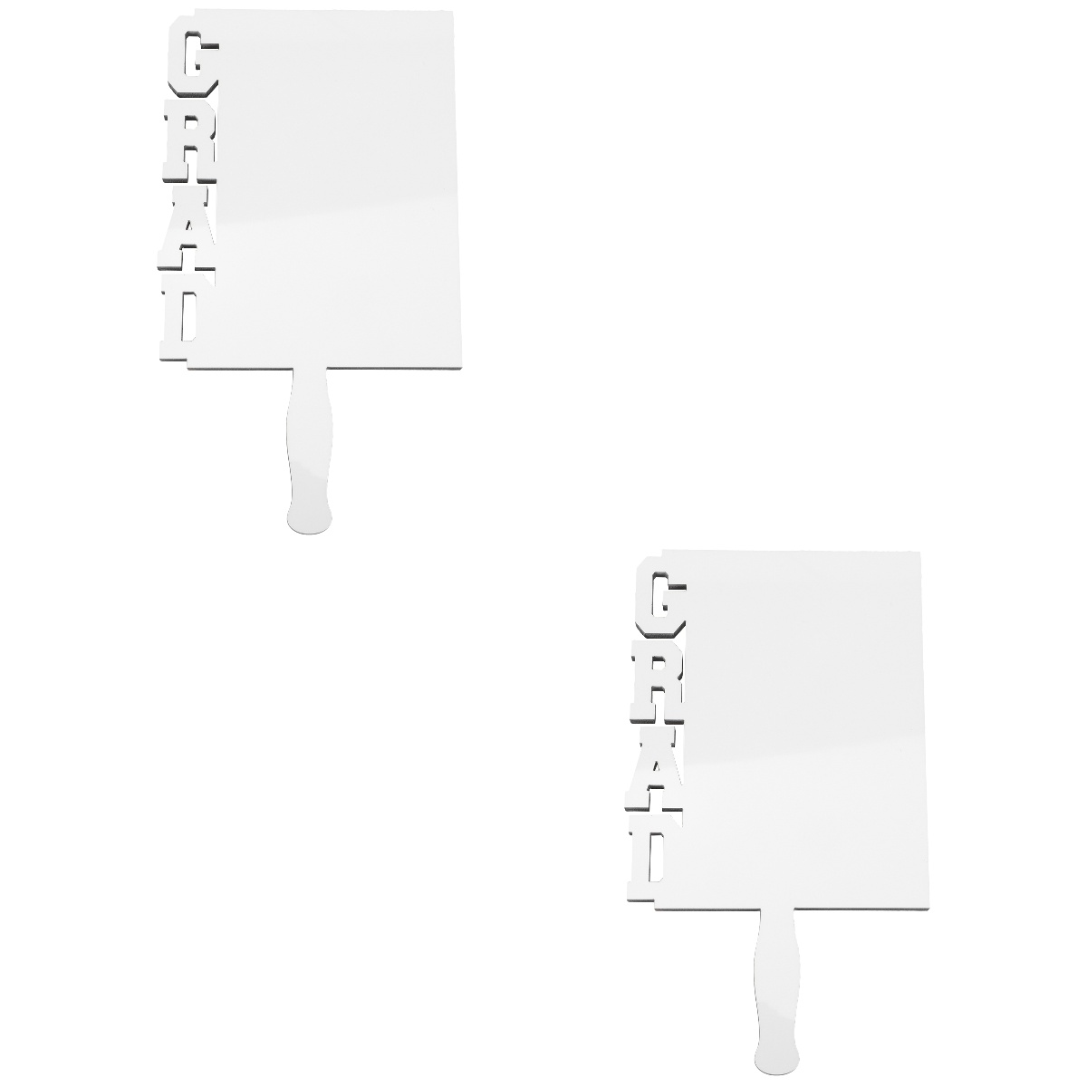 Family Photo Frames Office Picture Fan Sublimation Graduation for DIY