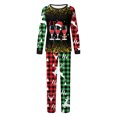 Family Picture Outfits Fashion Mommy For Christmas Deer Plaid Print