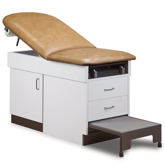 Family Practice Exam Table With Integrated Step Stool
