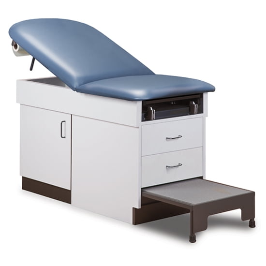Family Practice Exam Table With Integrated Step Stool