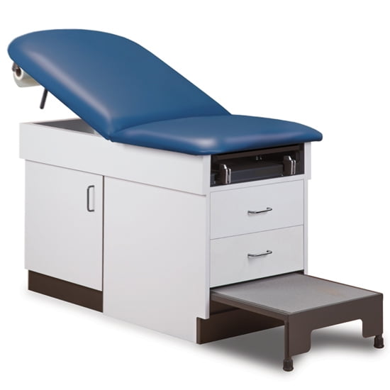 Family Practice Exam Table With Integrated Step Stool