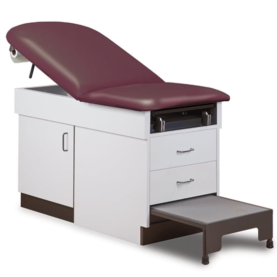 Family Practice Exam Table With Integrated Step Stool
