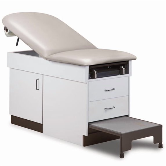 Family Practice Exam Table With Integrated Step Stool