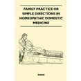 thumbnail image 1 of Family Practice or Simple Directions in Homeopathic Domestic Medicine, 1 of 1