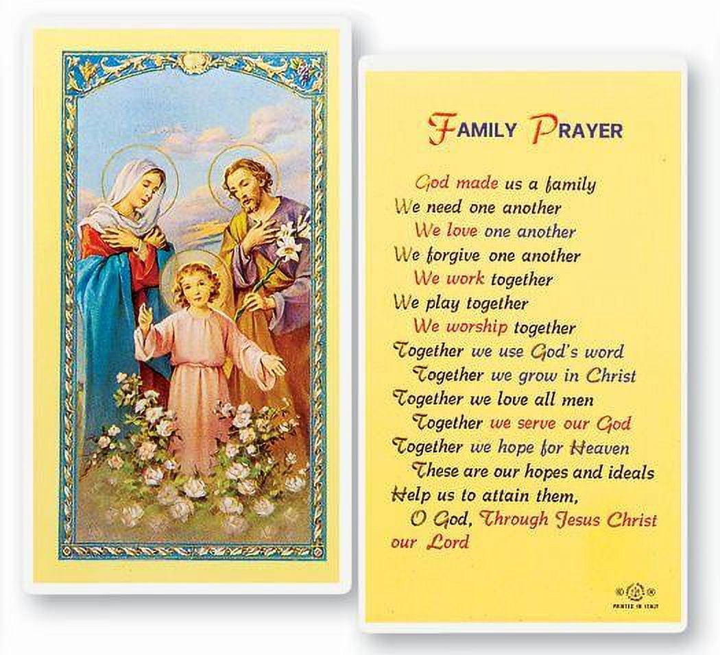 Catholic Prayer Ring Cards For Kids - 27 Illustrated Prayers On Metal Ring, 2.5x4", Teaching Gift