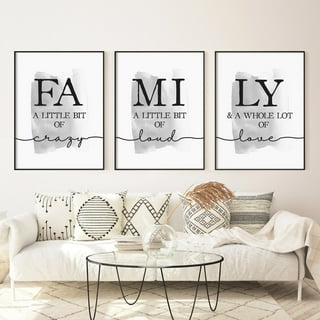 Above couch 2024 wall decor