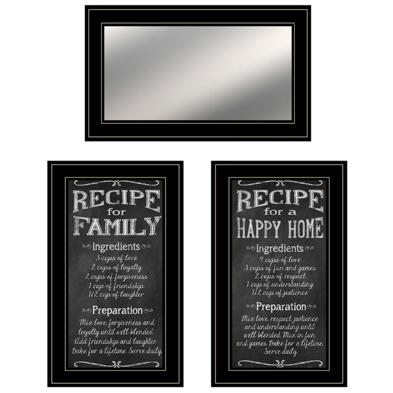 Family Recipe collection By Pam Britton Printed Wall Art Wood Multi-Color 