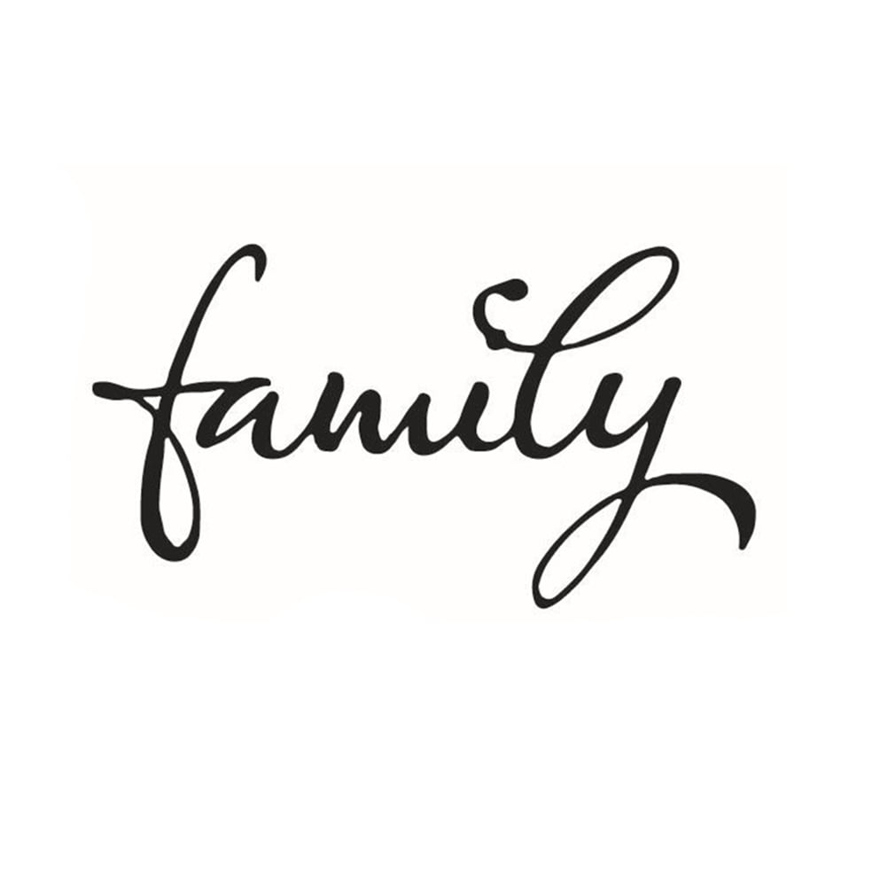 Family Removable Wall Quotes Decals Poster Sticker Home Decor Hanging