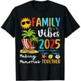 thumbnail image 1 of Family Reunion 2025 Family Vibes Making Memories Matching T-ShirtMen and women, Black T-shirt, size: Extra large, 1 of 4