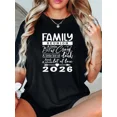 thumbnail image 1 of Family Reunion 2026 Graphic T-Shirt - Matching Family Party Apparel for Adults - Short Sleeve Crew Neck Top, 1 of 6
