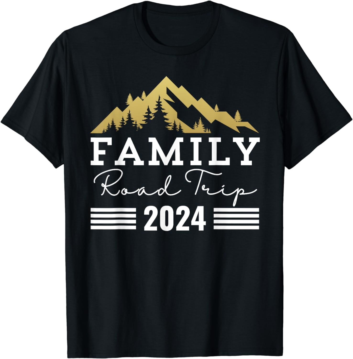 Family Road Trip 2024 RV Camping Summer Vacation Matching TShirt