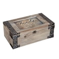 thumbnail image 1 of Cottage Garden Family Roots Remain The Same Rustic Elegance Dove Grey Music Box Plays Edelweiss, 1 of 5