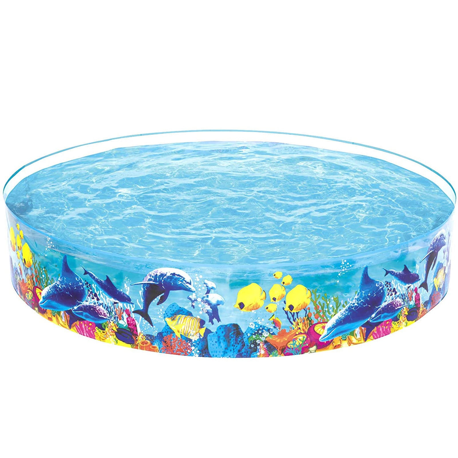 Family Round Swimming Pool 183X38Cm Thickened Pvc Kids Inflatable Pool For Backyard 2026