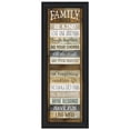 thumbnail image 1 of TrendyDecor4U Family Rules Shutter By Marla Rae Framed Print MA2296-405, 1 of 3