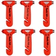 thumbnail image 1 of Family Safe Bright Orange Seatbelt Cutter Window Breaker Emergency Escape Multi Tool, 1 of 5