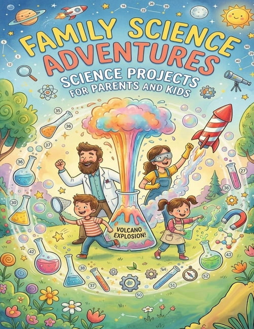 Family Science Adventures: Science Projects for Parents and Kids Volume 1, (Paperback)