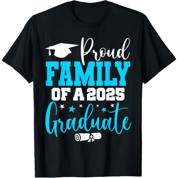 Family Senior 2025 Proud Family Of A Class Of 2025 Graduate T-Shirt