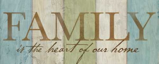 Family Sentiment Signs I Canvas Art - Cynthia Coulter (10 x 20)