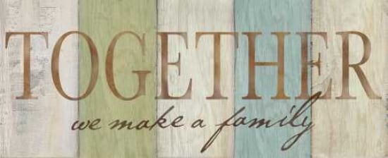Family Sentiment Signs II Canvas Art - Cynthia Coulter (10 x 20)
