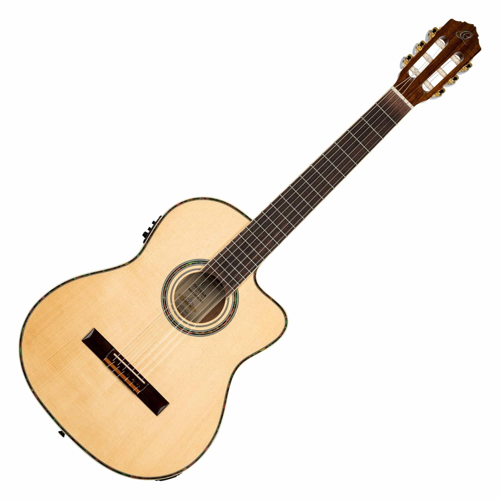 Family Series Pro Solid Top Acoustic-Electric Nylon Classical Guitar w/ Bag