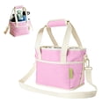 thumbnail image 1 of Family Size 4 Compartment Drink Bag with Adjustable Strap - Multiple Tumbler Carrier Caddy, 4 Compartment Insulated Drink Holde, for Hiking, Walking, Sports, Family Outings & Daily Use, 1 of 8