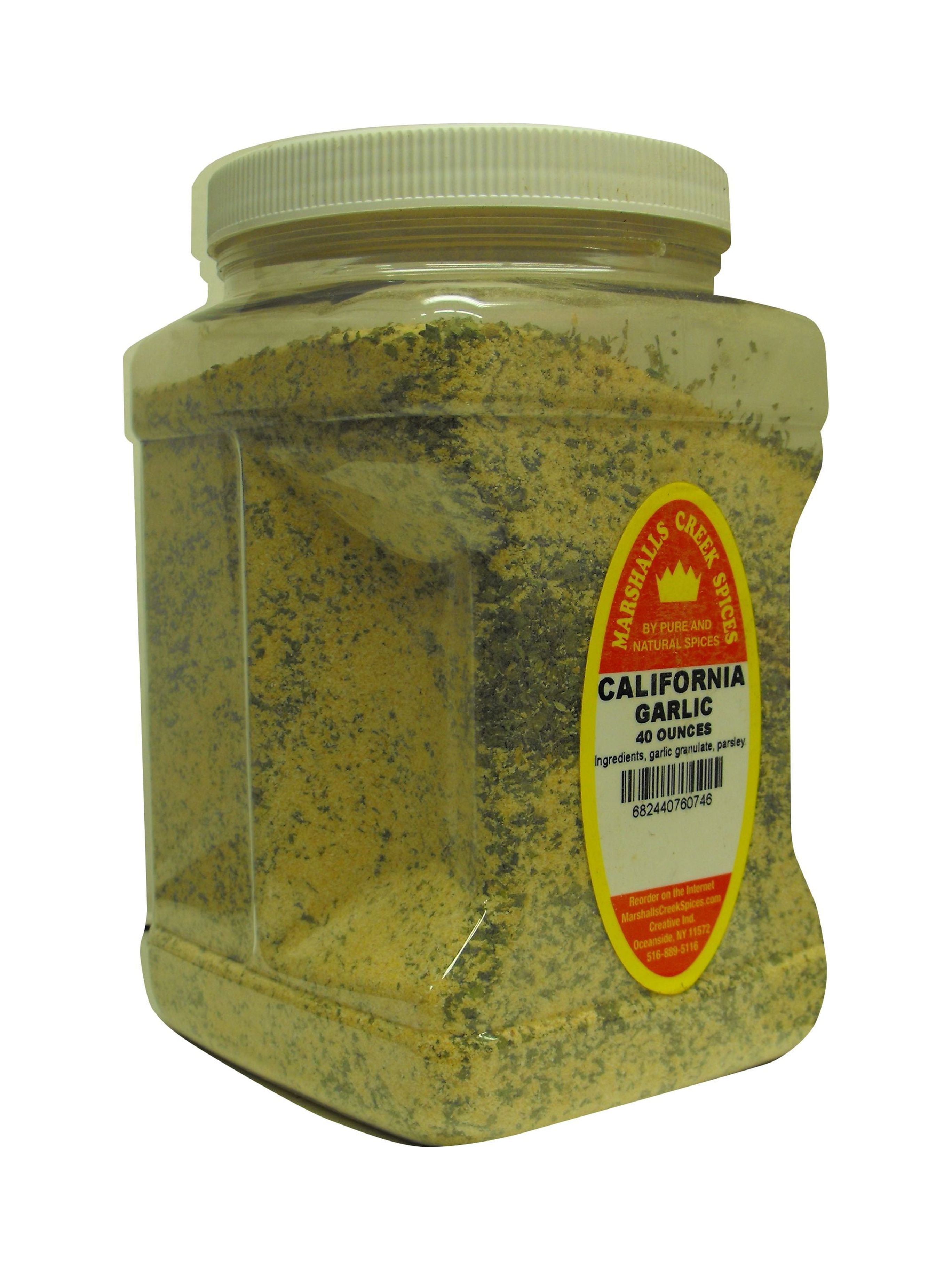 Family Size Marshalls Creek Spices California Garlic Seasoning, 40 Ounce